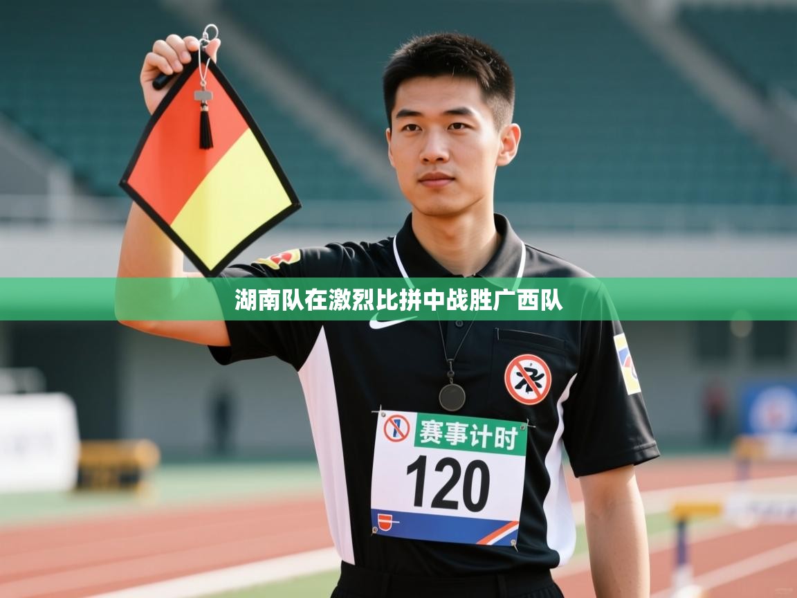 湖南队在激烈比拼中战胜广西队  第1张