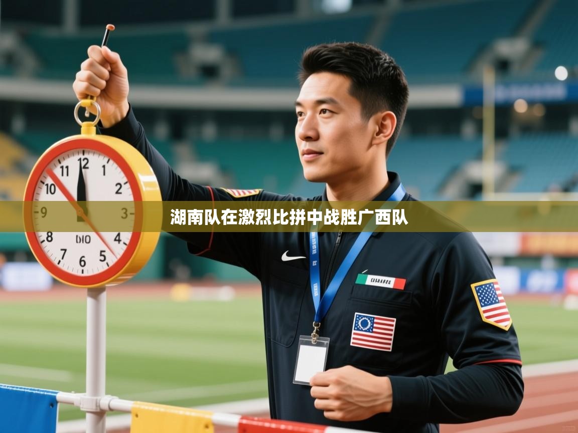 湖南队在激烈比拼中战胜广西队  第2张